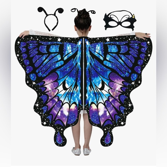 Butterfly Costume Halloween Costumes for Girls Kids - Picture 1 of 4